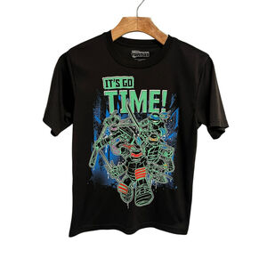 Nickelodeon Teenage Mutant Ninja Turtles T Shirt Size L 10/12 Short Sleeve Tee